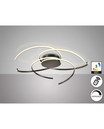 CADENCE- GRAN PLAFON- NEGRO